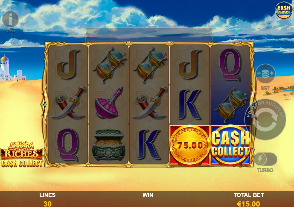 Sahara Riches Cash Collect